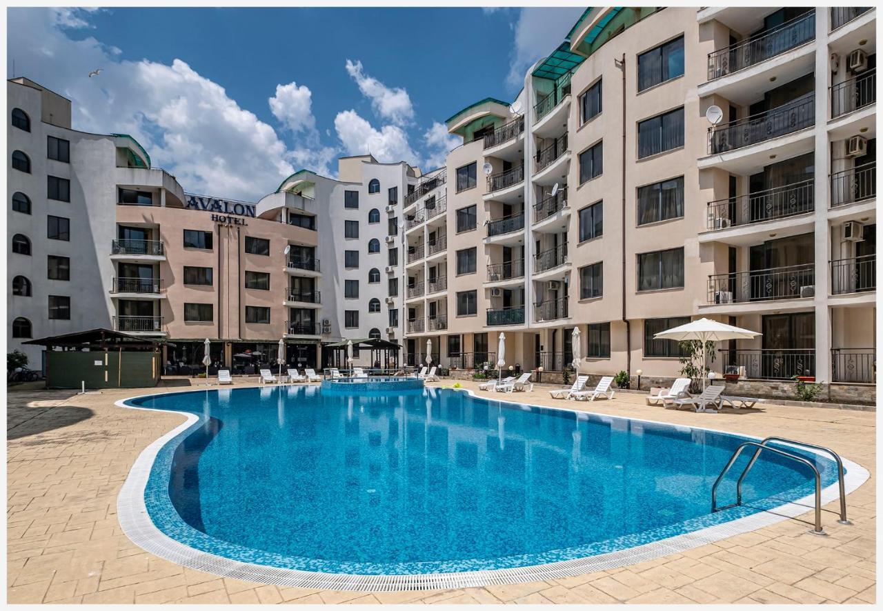 Avalon Apartment Sunny Beach Exterior foto